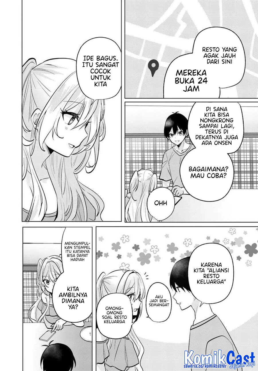 Houkago, Famiresu de, Kurasu no Ano Ko to chapter 8