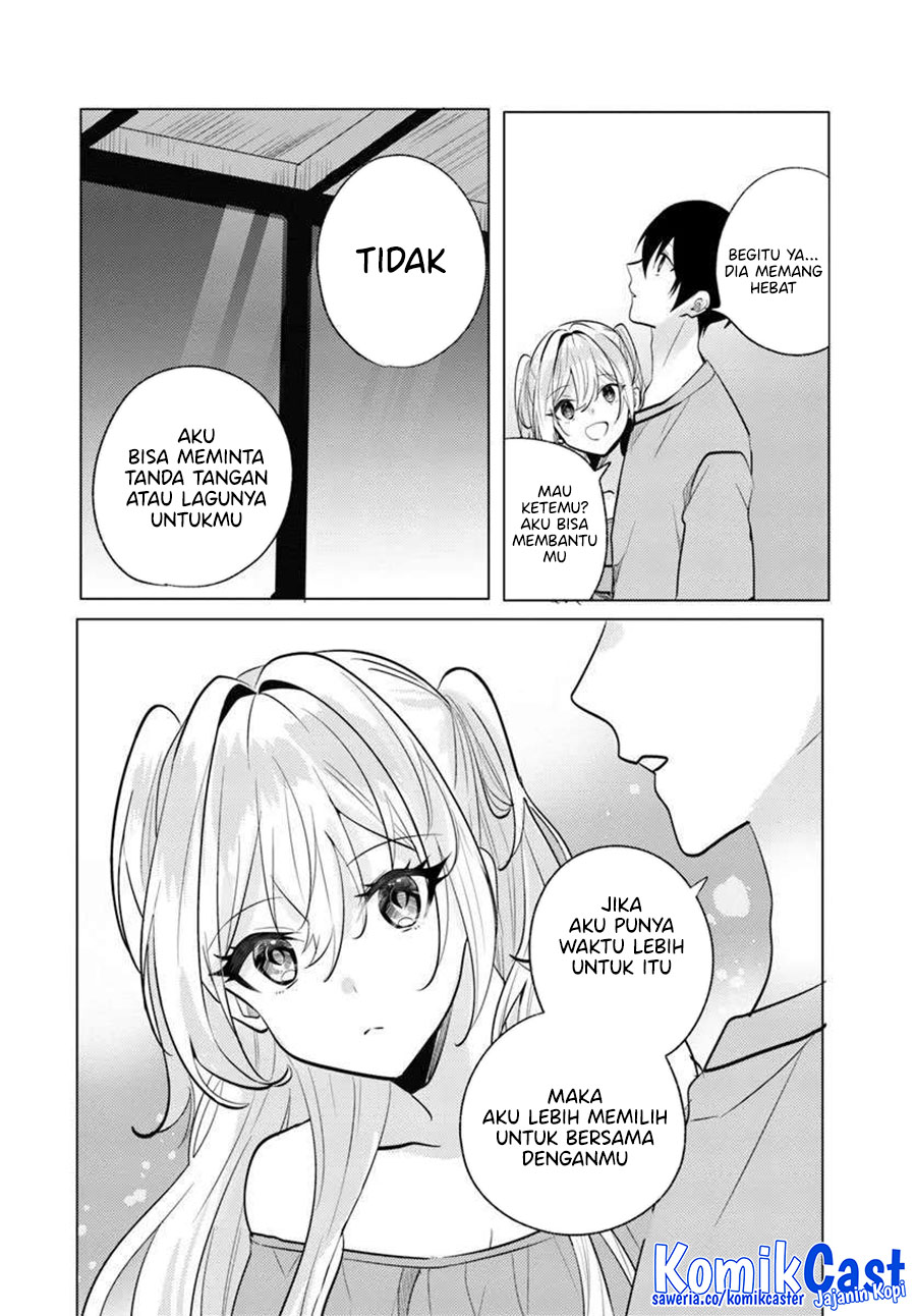 Houkago, Famiresu de, Kurasu no Ano Ko to chapter 8