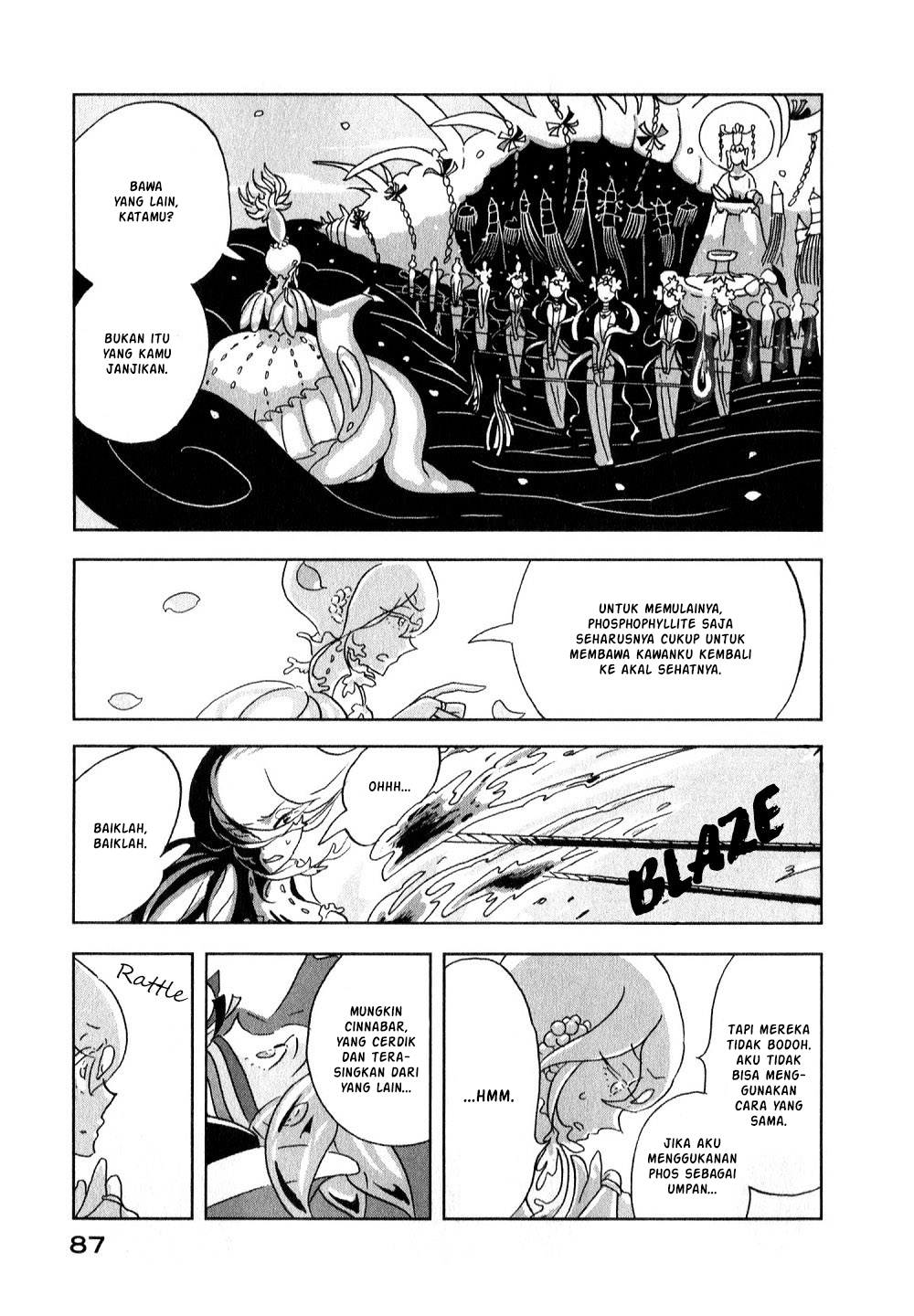 Houseki no Kuni Chapter 10 Bahasa Indonesia