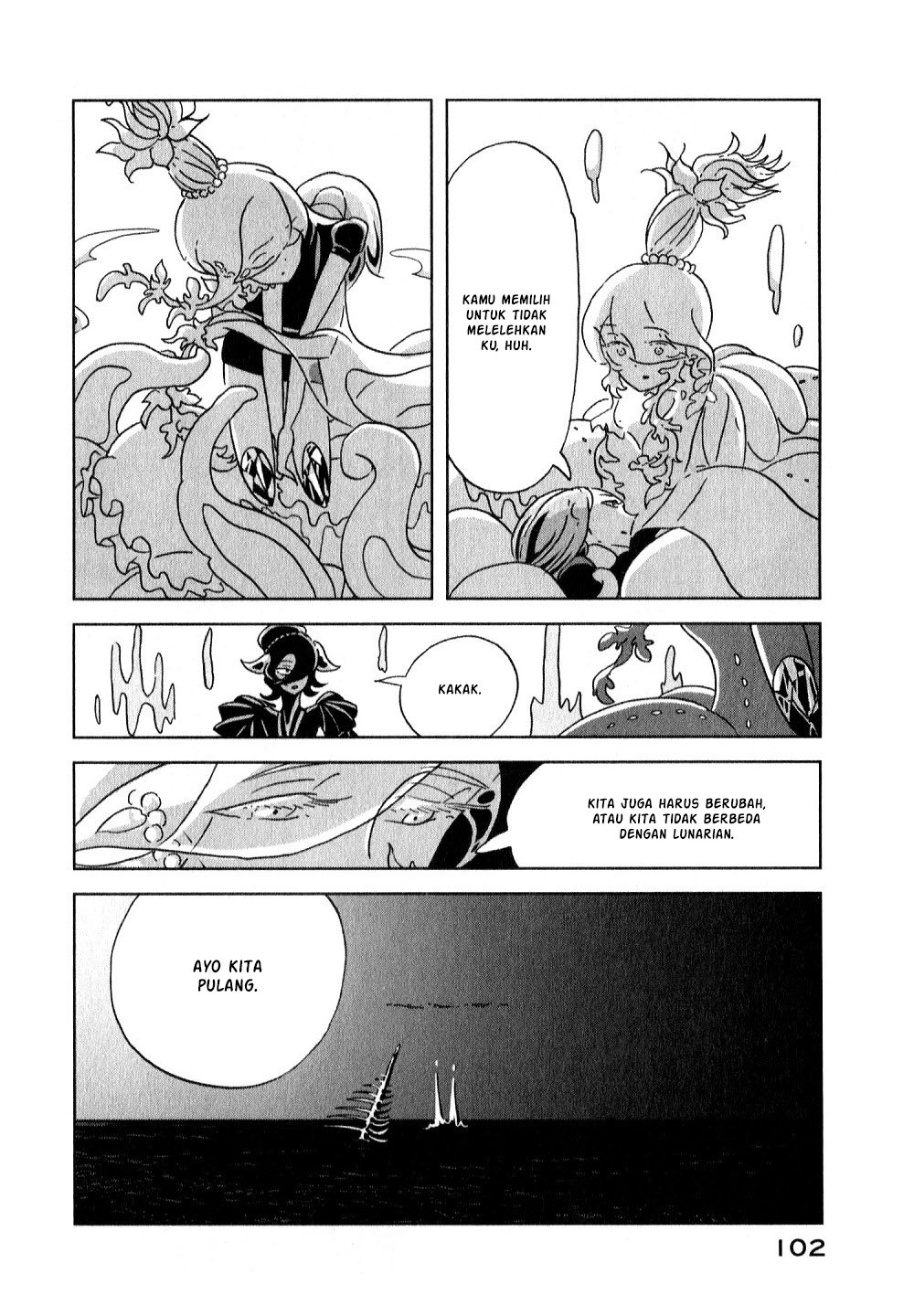 Houseki no Kuni Chapter 10 Bahasa Indonesia