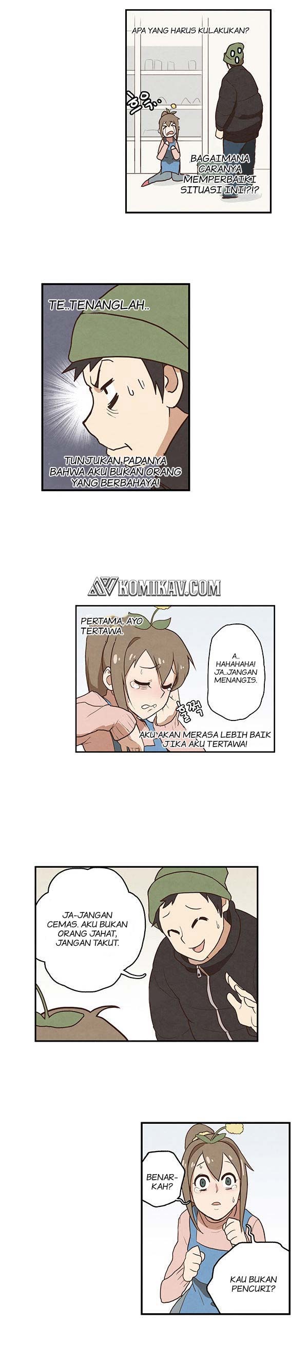 How to Open a Triangular Riceball Chapter 01 Bahasa Indonesia