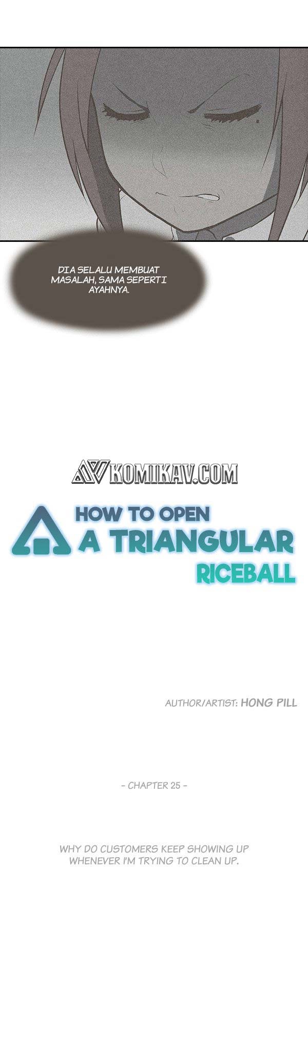 How to Open a Triangular Riceball chapter 25