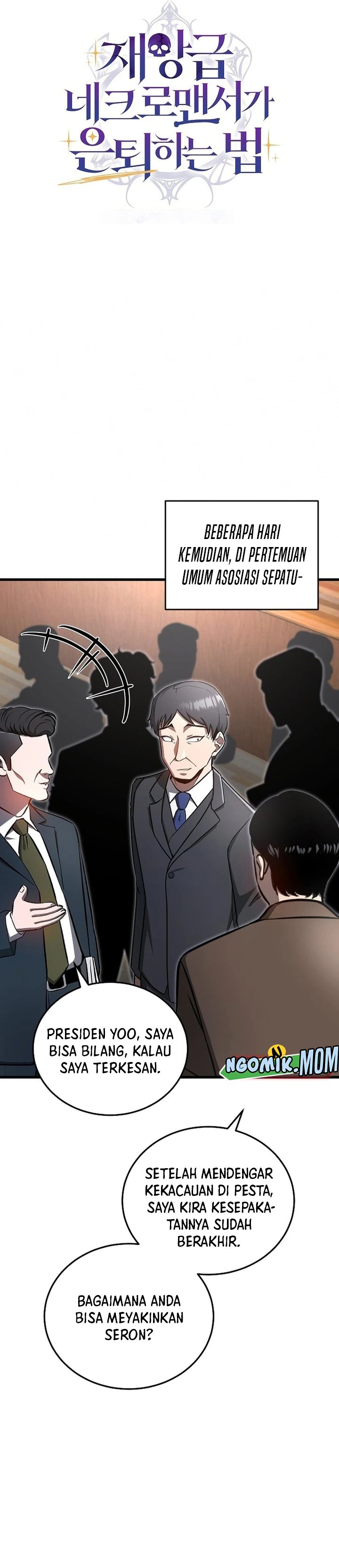 How a Catastrophic Necromancer Retires Chapter 18 Bahasa Indonesia