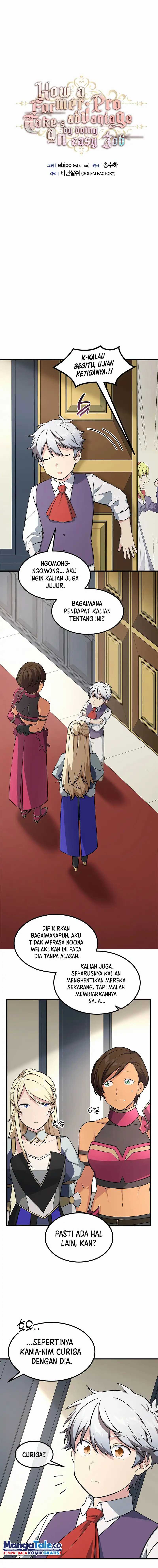 How a Former Pro Takes Advantage by Doing an Easy Job (How the Pro in His Past Life Sucks the Sweet) Chapter 40 Bahasa Indonesia