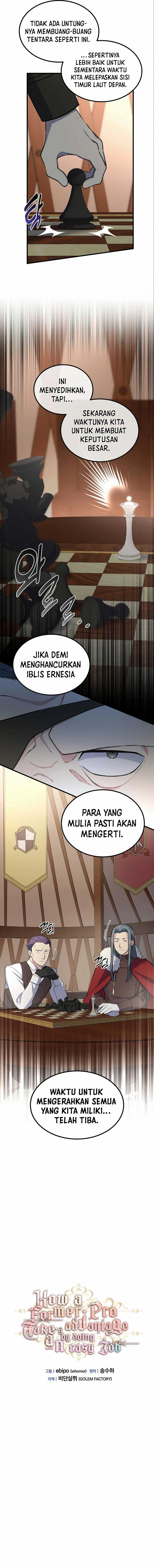 How a Former Pro Takes Advantage by Doing an Easy Job (How the Pro in His Past Life Sucks the Sweet) Chapter 54 Bahasa Indonesia