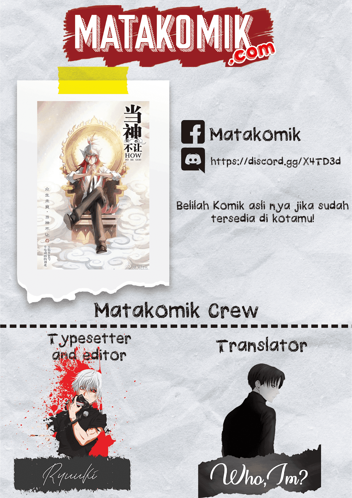 How to Be God Chapter 39 Bahasa Indonesia