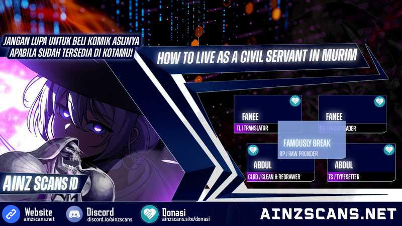 How to Live as a Civil Servant in Murim chapter 2