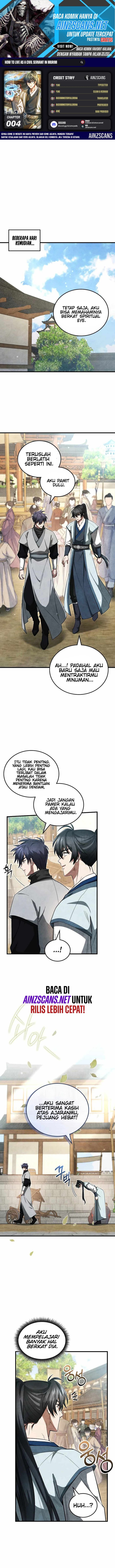 How to Live as a Civil Servant in Murim chapter 4