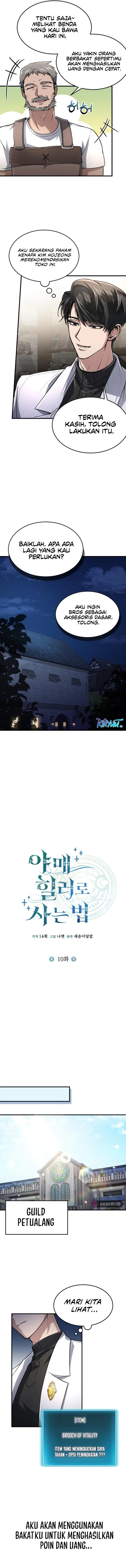 How to Live as an Illegal Healer Chapter 10 Bahasa Indonesia