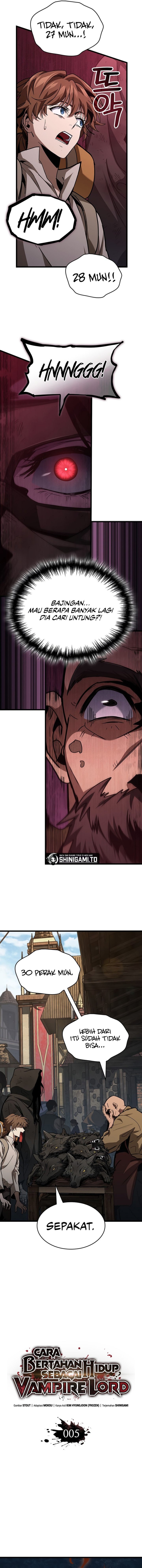 How to Live as the Vampire Lord (Crimson Reset) Chapter 05 Bahasa Indonesia