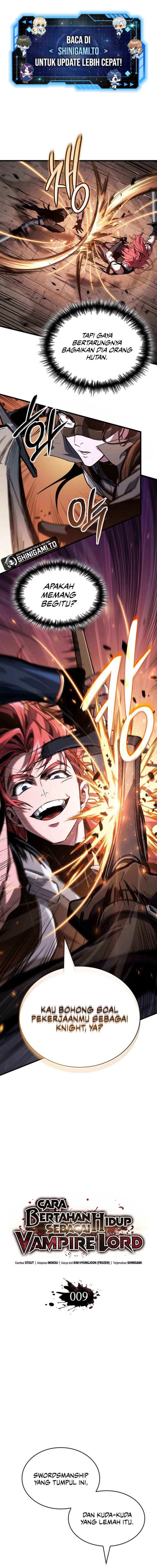 How to Live as the Vampire Lord (Crimson Reset) Chapter 09 Bahasa Indonesia