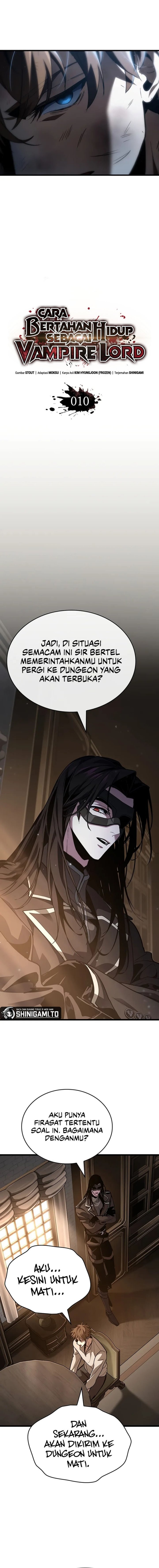 How to Live as the Vampire Lord (Crimson Reset) chapter 10