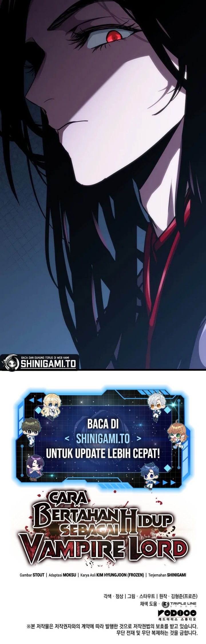 How to Live as the Vampire Lord (Crimson Reset) Chapter 15 Bahasa Indonesia