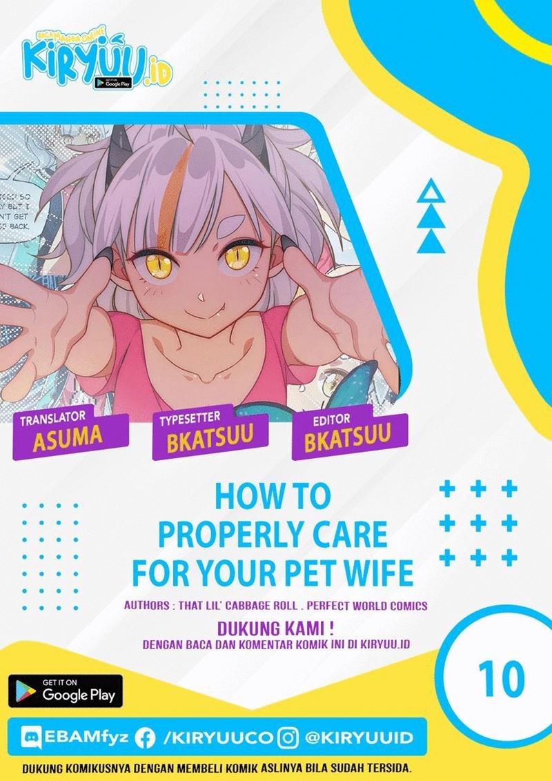 How To Properly Care For Your Pet Wife chapter 10