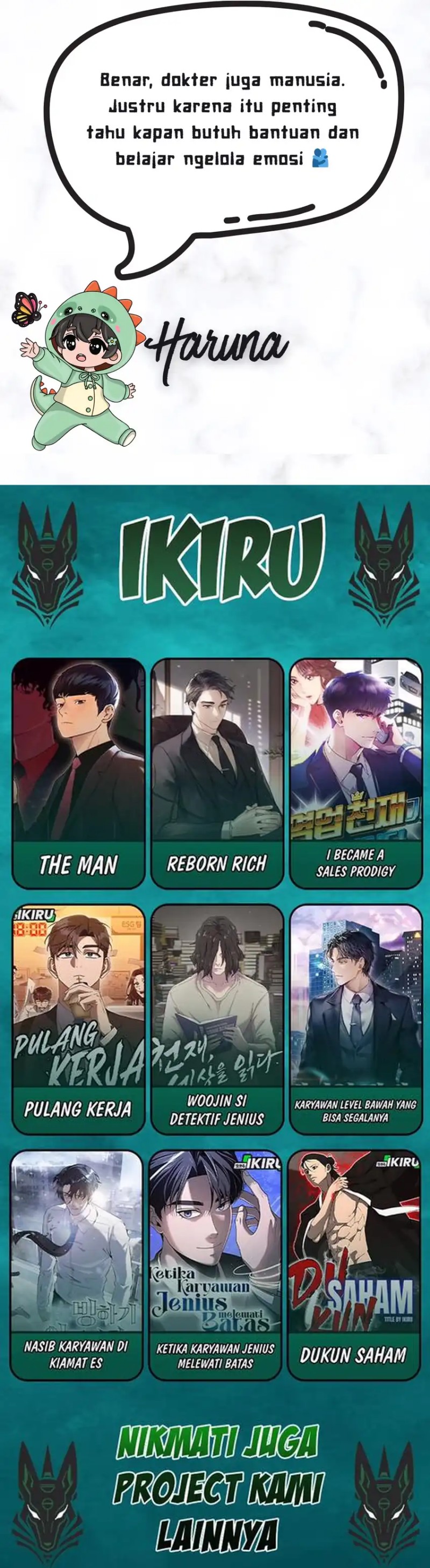 Hu Tao Becomes a Surgeon Chapter 47 Bahasa Indonesia