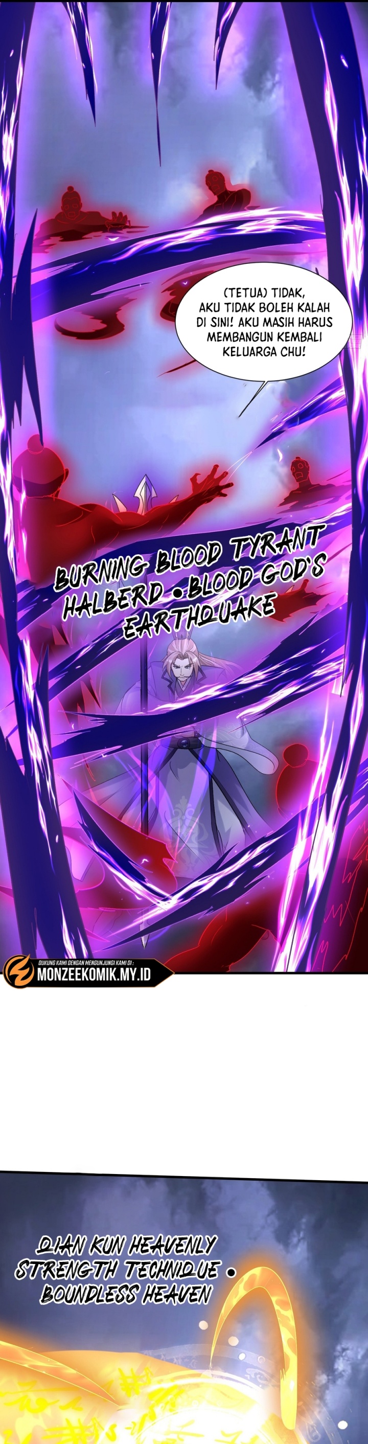 Humble System, Kneel and Beg Me to Be Invincible Chapter 46 Bahasa Indonesia