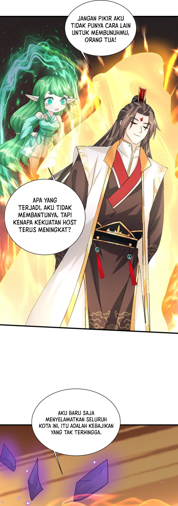 Humble System, Kneel and Beg Me to Be Invincible Chapter 46 Bahasa Indonesia
