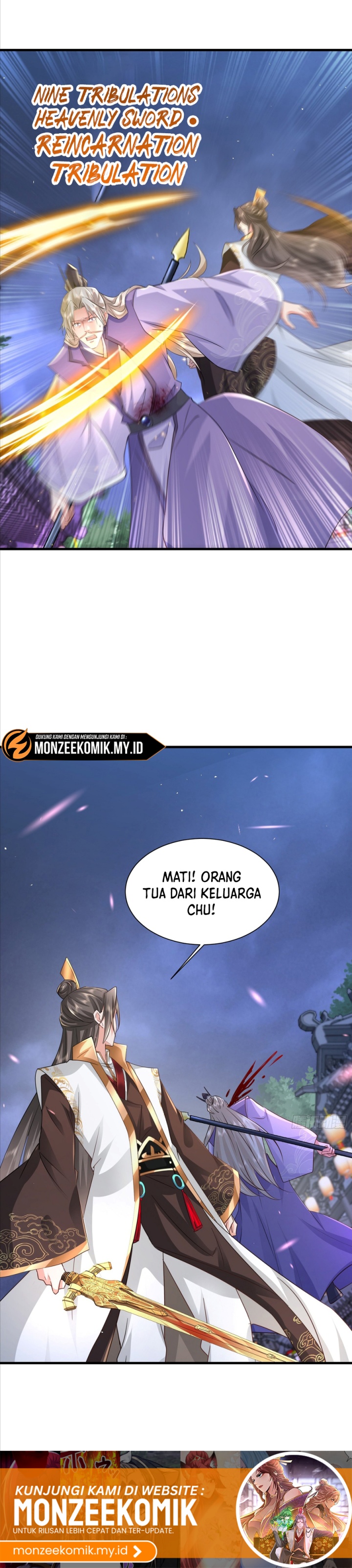 Humble System, Kneel and Beg Me to Be Invincible Chapter 46 Bahasa Indonesia