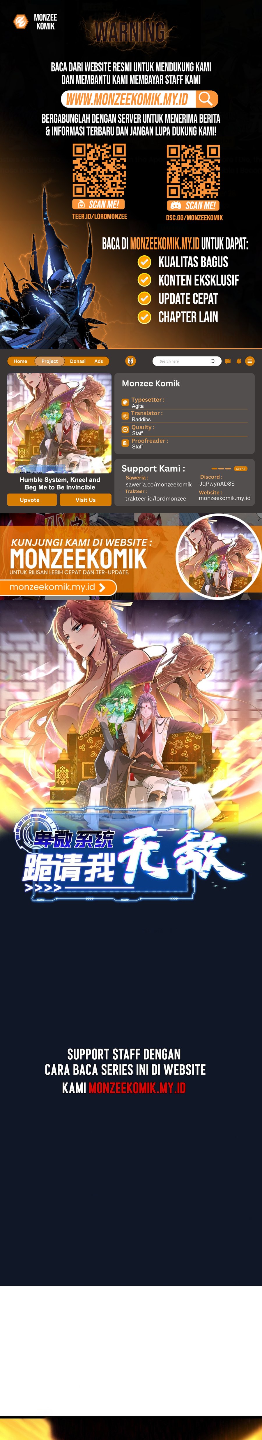 Humble System, Kneel and Beg Me to Be Invincible chapter 48