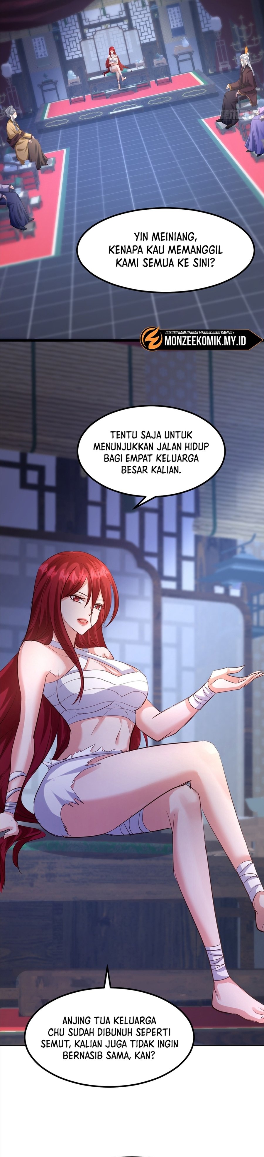Humble System, Kneel and Beg Me to Be Invincible chapter 48