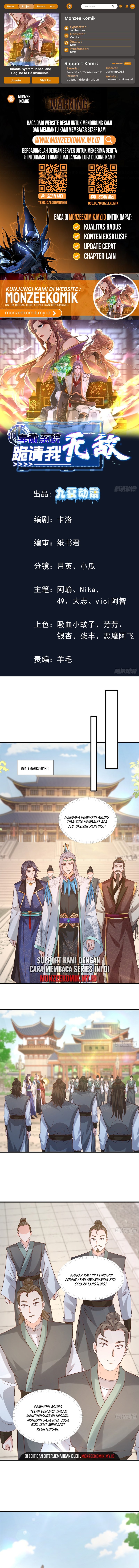 Humble System, Kneel and Beg Me to Be Invincible Chapter 53 Bahasa Indonesia