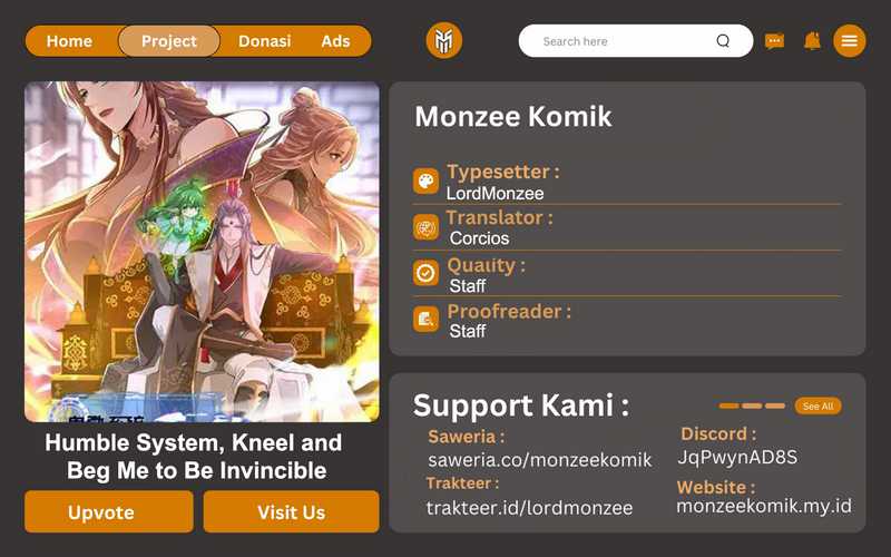 Humble System, Kneel and Beg Me to Be Invincible Chapter 55 Bahasa Indonesia