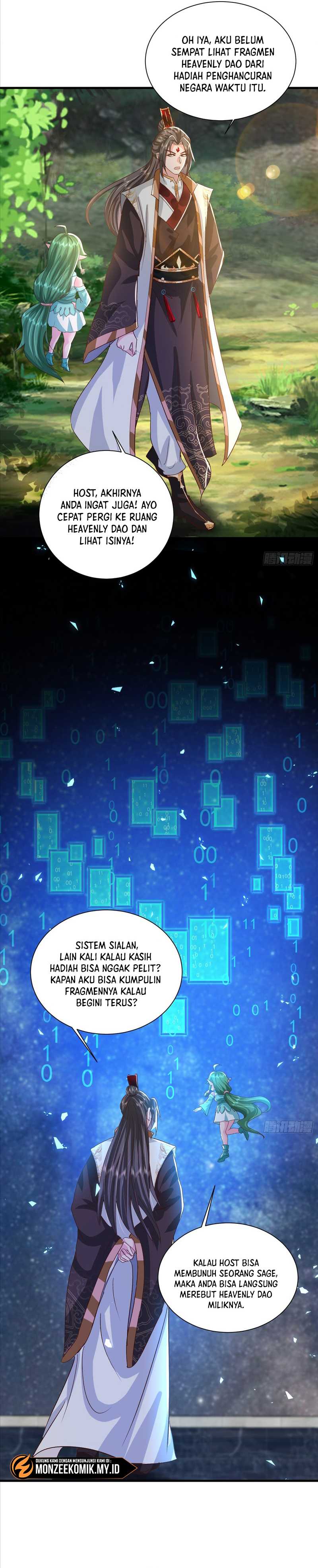 Humble System, Kneel and Beg Me to Be Invincible Chapter 55 Bahasa Indonesia