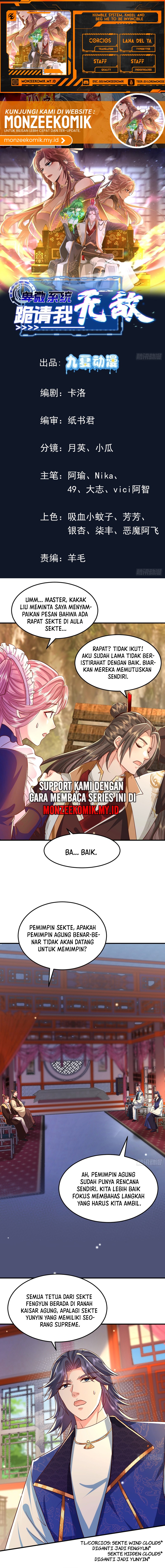 Humble System, Kneel and Beg Me to Be Invincible Chapter 62 Bahasa Indonesia