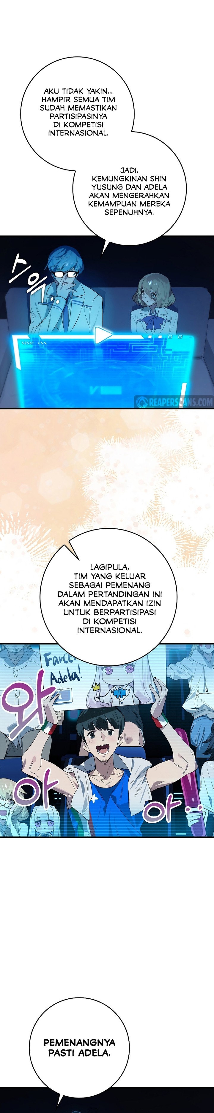 Hunter Academy’s Battle God chapter 36