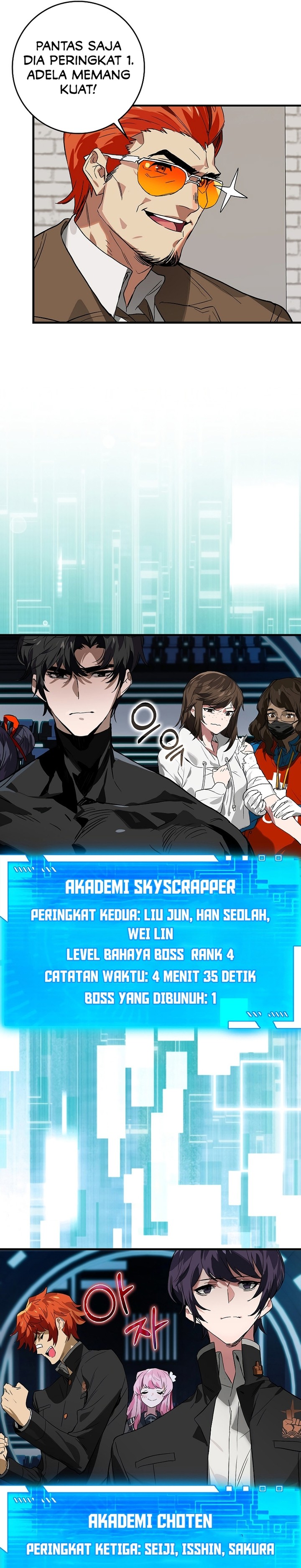Hunter Academy’s Battle God chapter 36