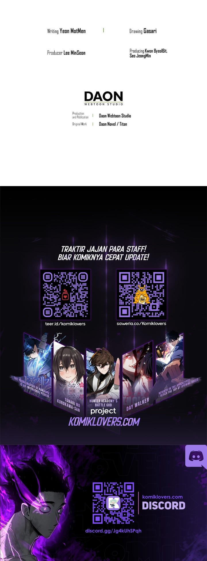 Hunter Academy’s Battle God chapter 36