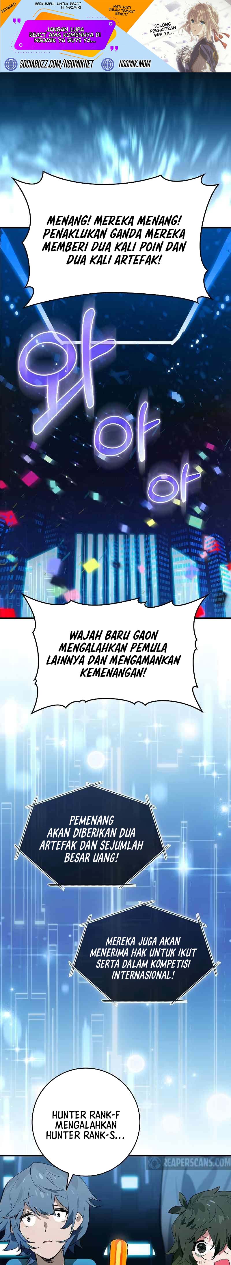 Hunter Academy’s Battle God Chapter 39 Bahasa Indonesia