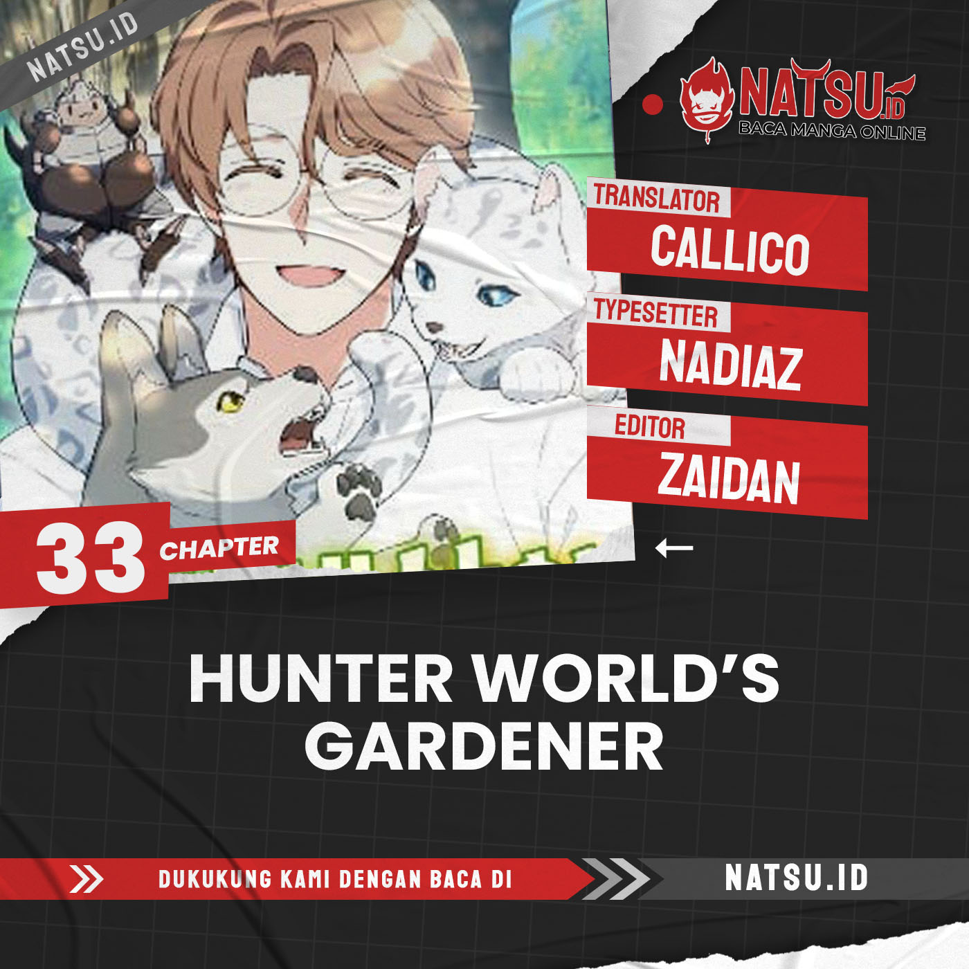 Hunter World’s Gardener Chapter 33 Bahasa Indonesia