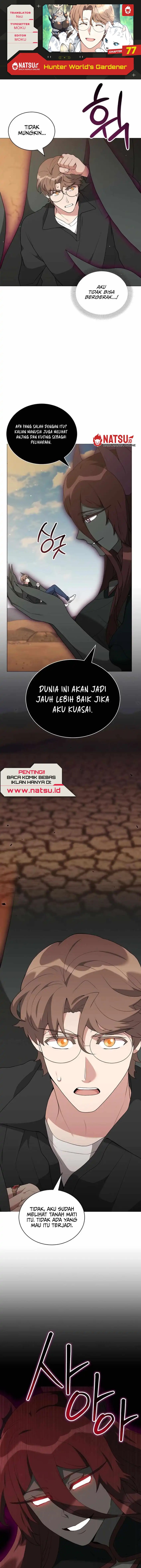 Hunter World’s Gardener Chapter 77 Bahasa Indonesia
