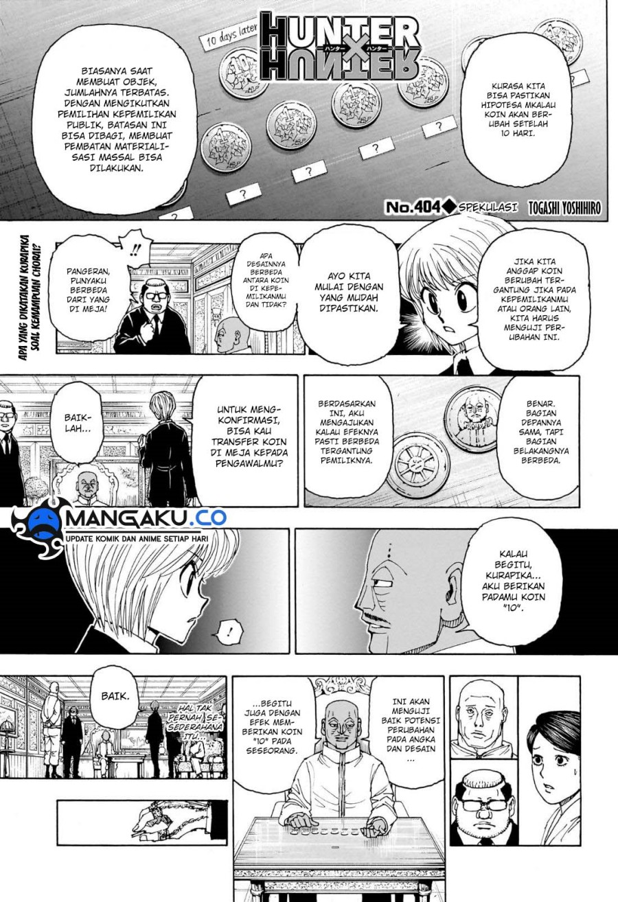 Dilarang COPAS - situs resmi www.mangacanblog.com - Komik hunter x hunter 404 - chapter 404 405 Indonesia hunter x hunter 404 - chapter 404 Terbaru 1|Baca Manga Komik Indonesia|Mangacan