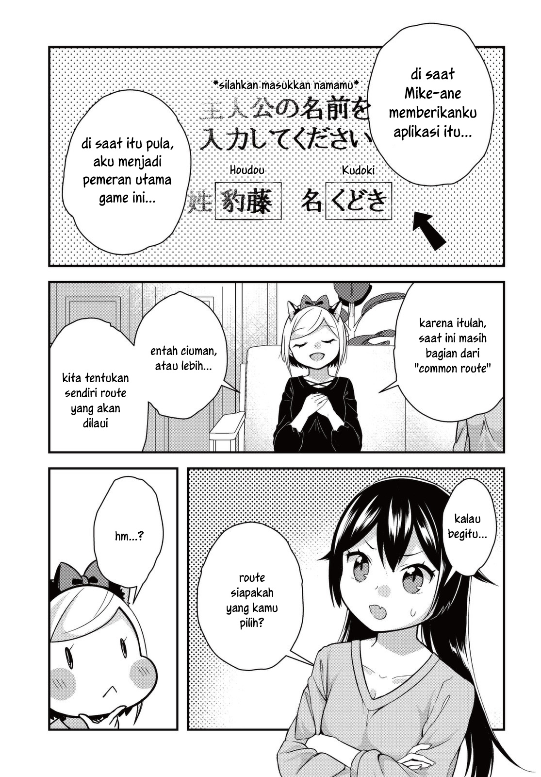 Hyoudou-san wa Otoshitai! Chapter 03 Bahasa Indonesia