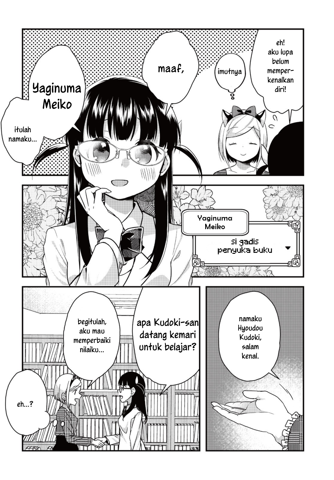 Hyoudou-san wa Otoshitai! Chapter 03 Bahasa Indonesia