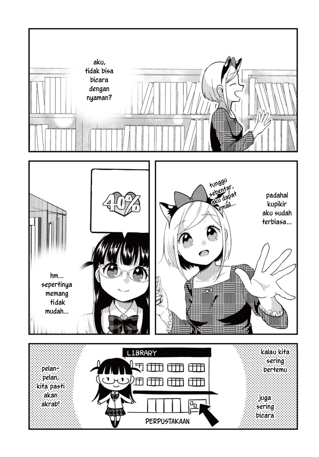 Hyoudou-san wa Otoshitai! Chapter 03 Bahasa Indonesia
