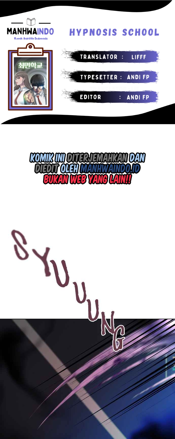 Hypnosis School Chapter 32 Bahasa Indonesia