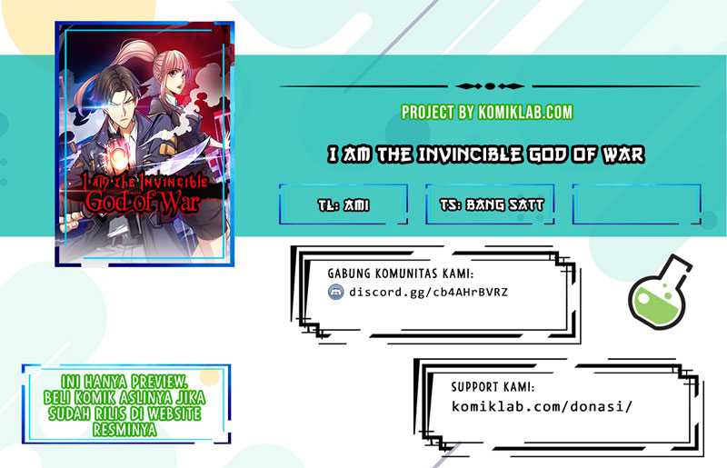 I Am the Invincible God of War Chapter 75 Bahasa Indonesia