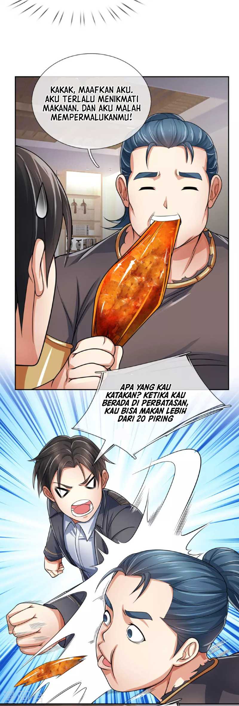 I Am the Invincible God of War Chapter 75 Bahasa Indonesia