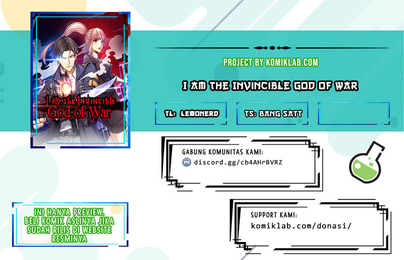 I Am the Invincible God of War Chapter 83 Bahasa Indonesia