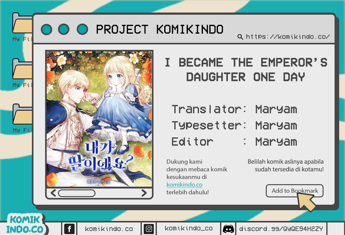 I Became The Emperor’s Daughter One Day chapter 41