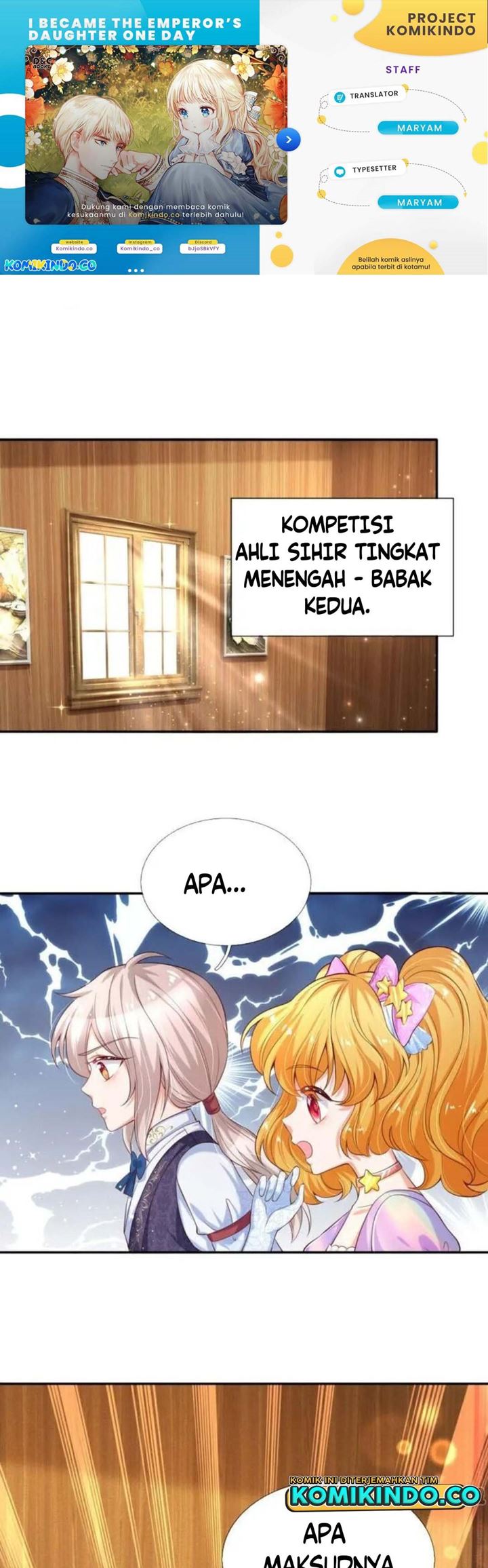 I Became The Emperor’s Daughter One Day chapter 146