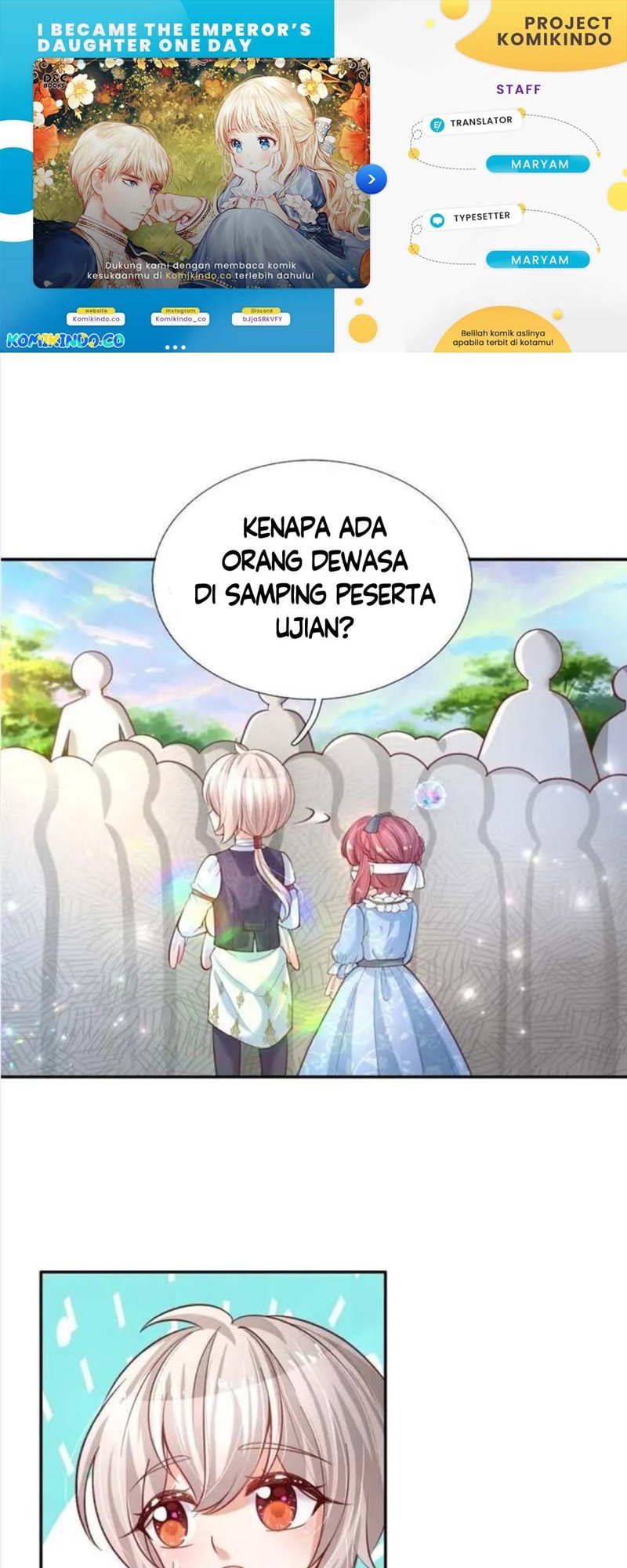 I Became The Emperor’s Daughter One Day chapter 172