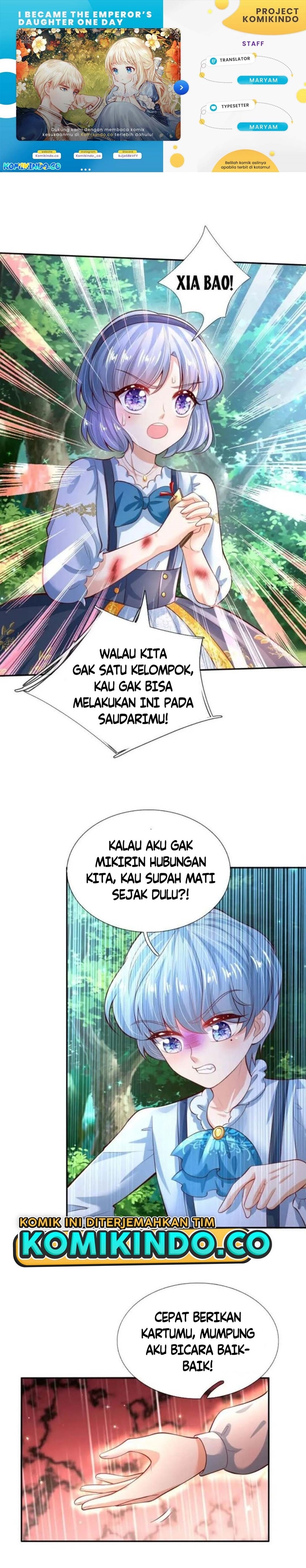 I Became The Emperor’s Daughter One Day Chapter 180 Bahasa Indonesia