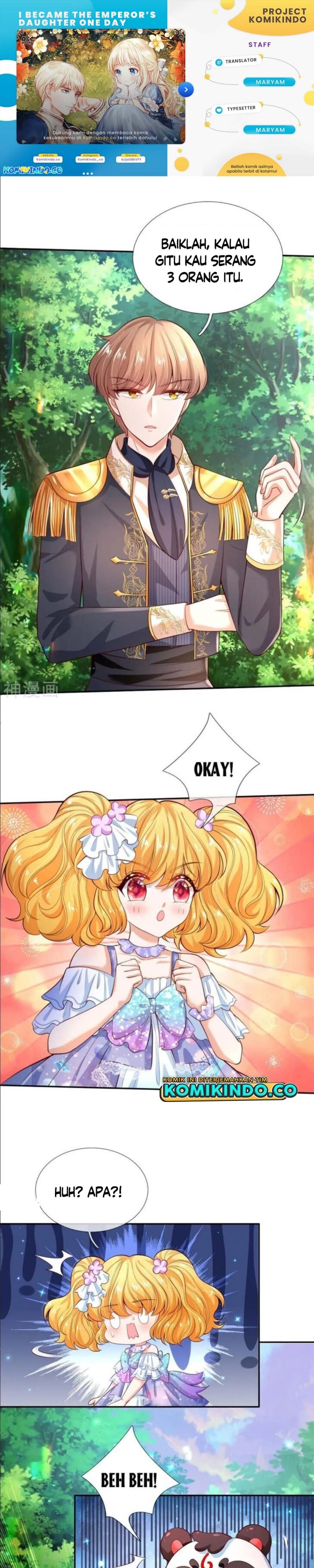 I Became The Emperor’s Daughter One Day chapter 190
