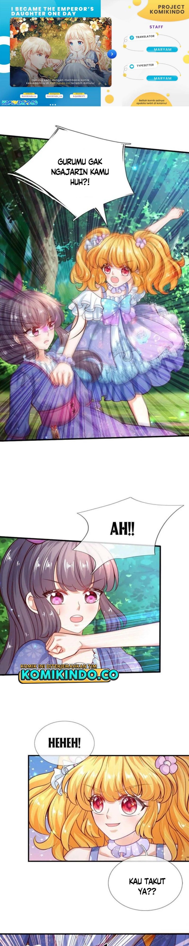 I Became The Emperor’s Daughter One Day chapter 193