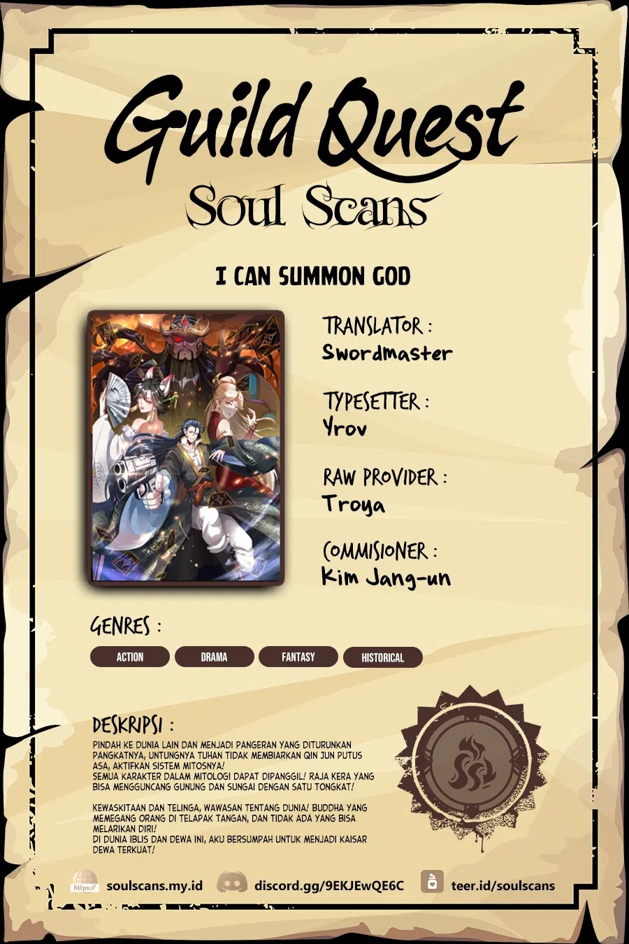 I Can Summon God chapter 93