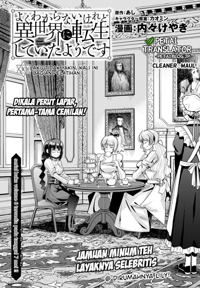 I Don’t Really Get It but It Looks Like I Was Reincarnated in Another World (Yoku Wakaranai keredo Isekai ni Tensei Shiteita You Desu) chapter 30